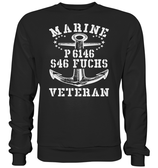 P6146 S46 FUCHS Marine Veteran - Premium Sweatshirt