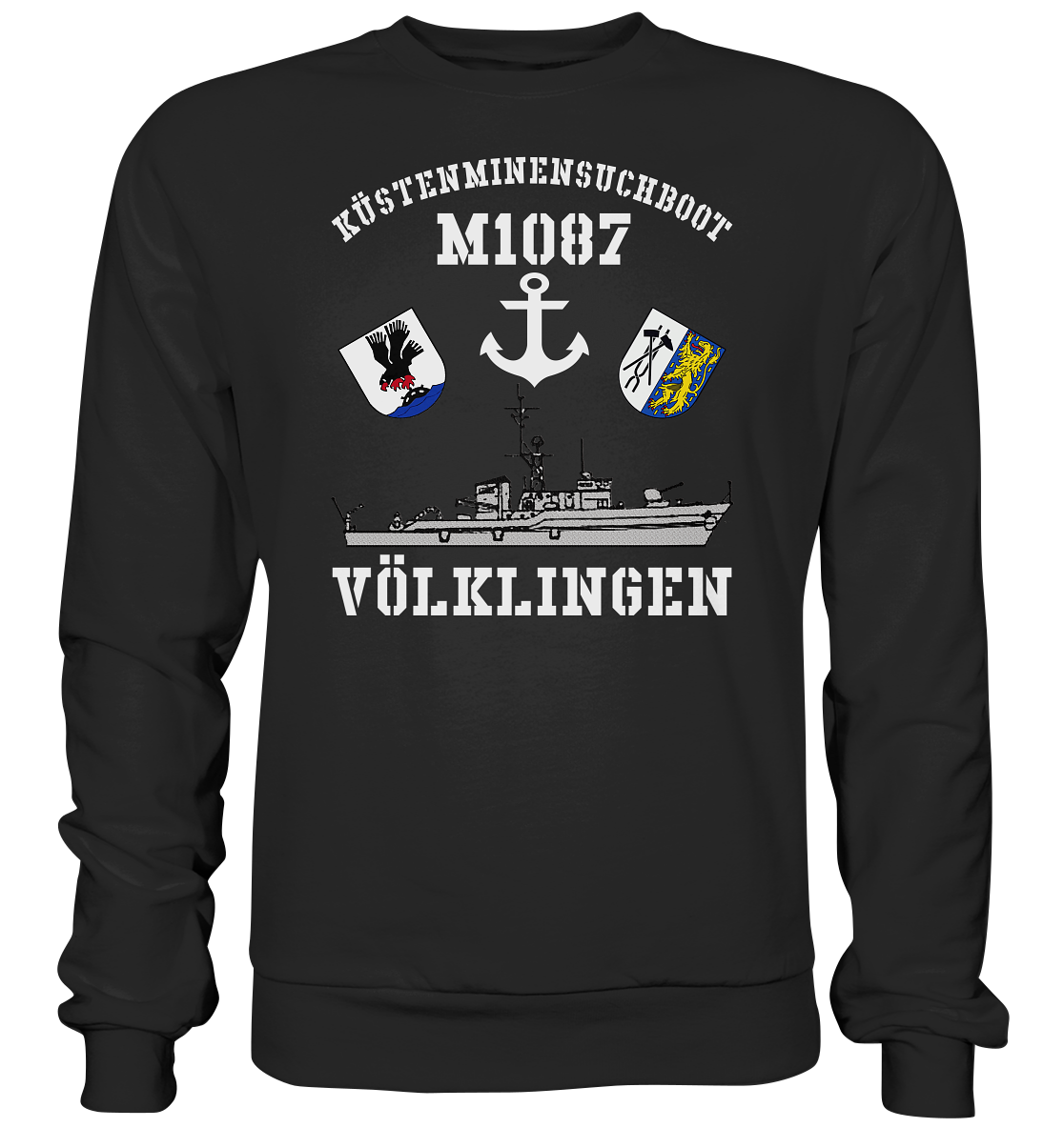 KM-Boot M1087 VÖLKLINGEN - Premium Sweatshirt