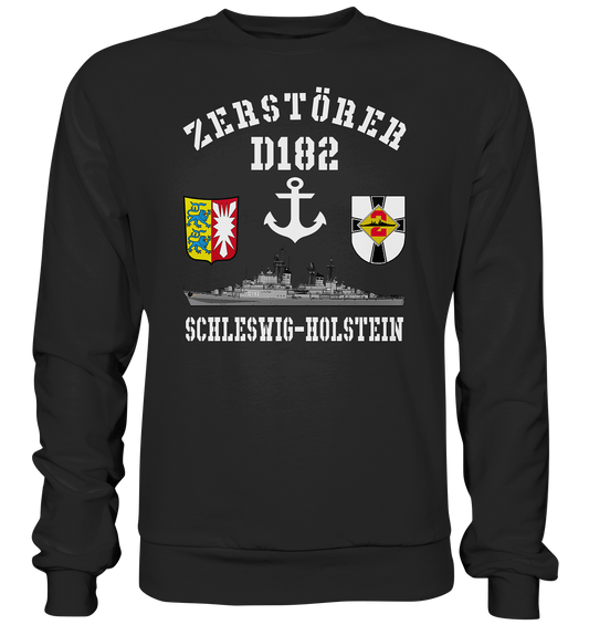 Zerstörer D182 SCHLESWIG-HOLSTEIN Anker - Premium Sweatshirt