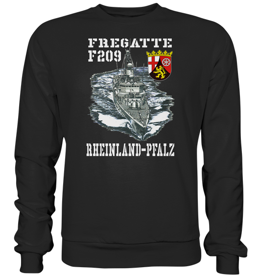 Fregatte F209 RHEINLAND-PFALZ - Premium Sweatshirt