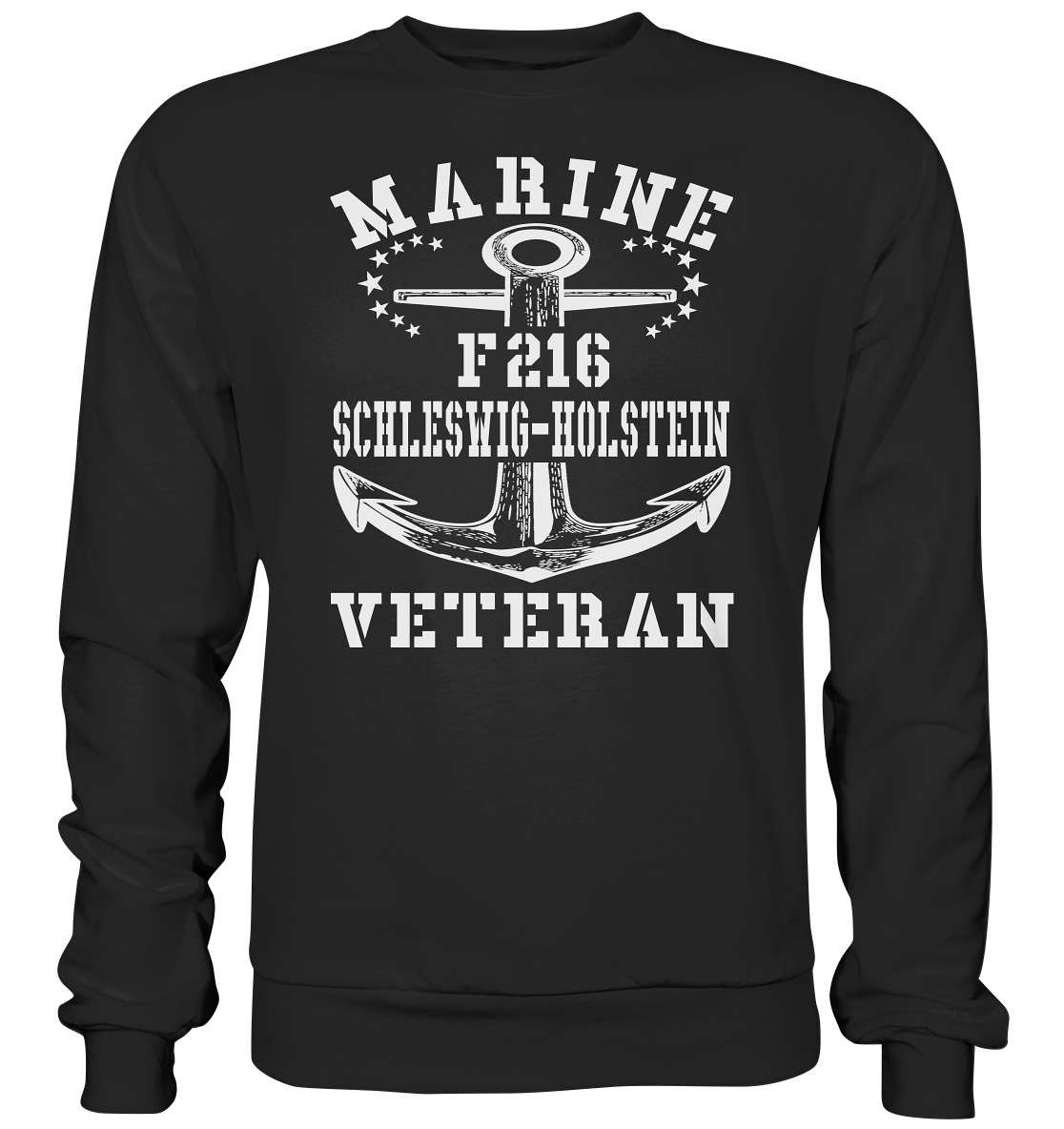 Fregatte F216 SCHLESWIG-HOLSTEIN Marine Veteran - Premium Sweatshirt