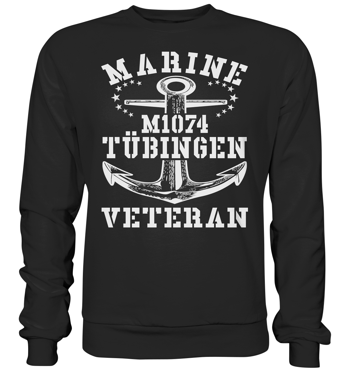 MARINE VETERAN M1074 TÜBINGEN - Premium Sweatshirt
