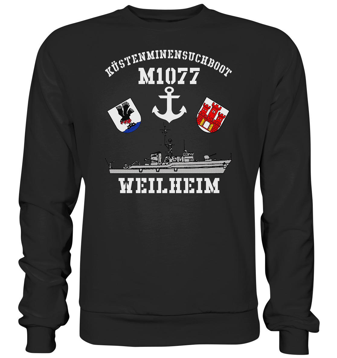 KM-Boot M1077 WEILHEIM - Premium Sweatshirt