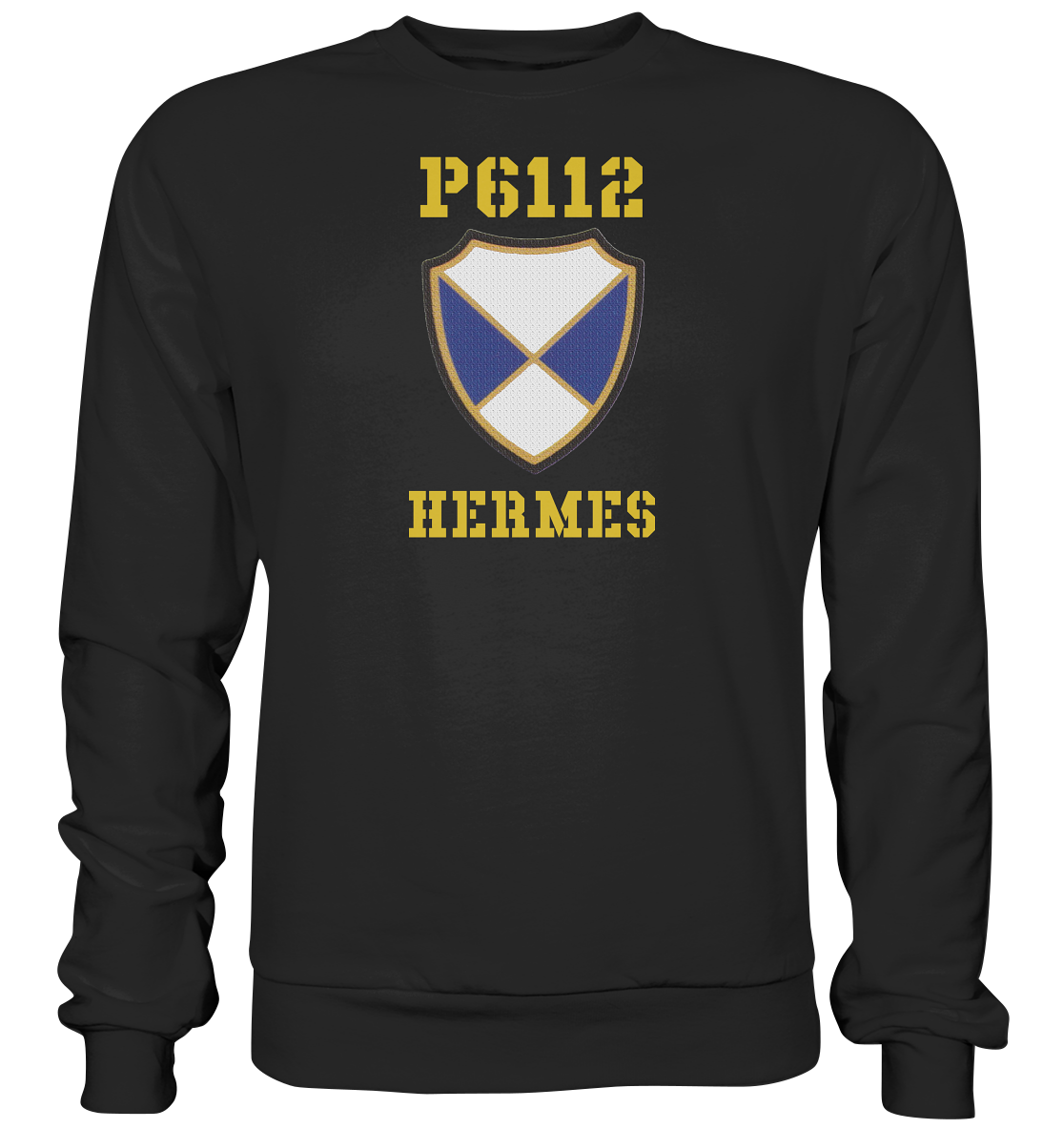 P6112 HERMES Wappen - Premium Sweatshirt