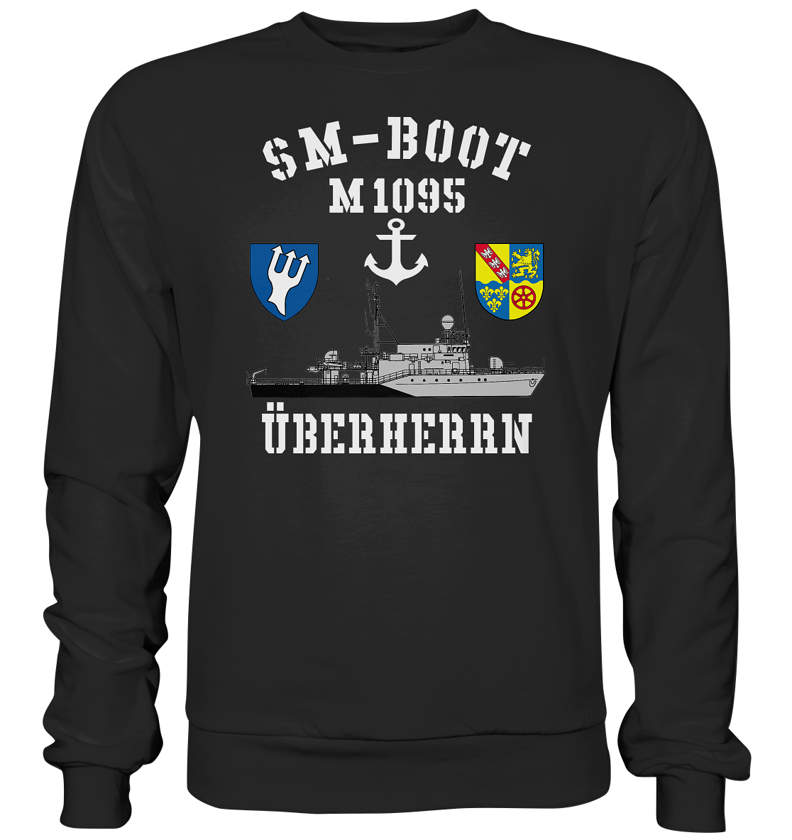 SM-Boot M1095 ÜBERHERRN Anker - Premium Sweatshirt