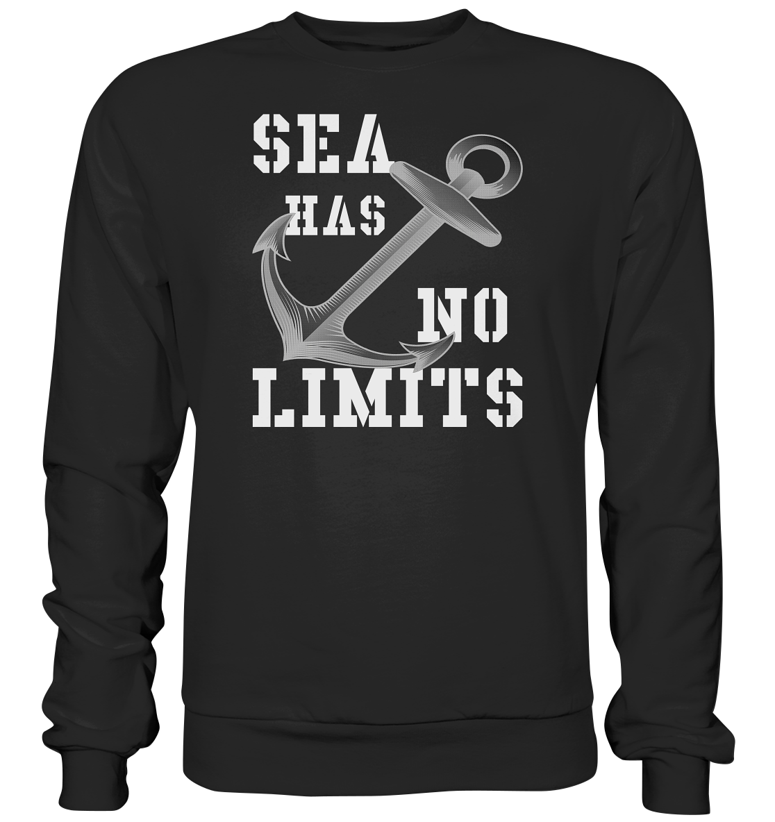 Sea has no limits - Premium Sweatshirt