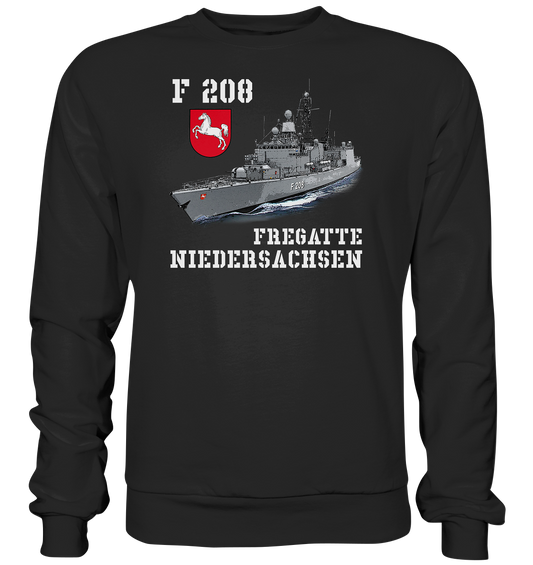 F208 Fregatte NIEDERSACHSEN - Premium Sweatshirt
