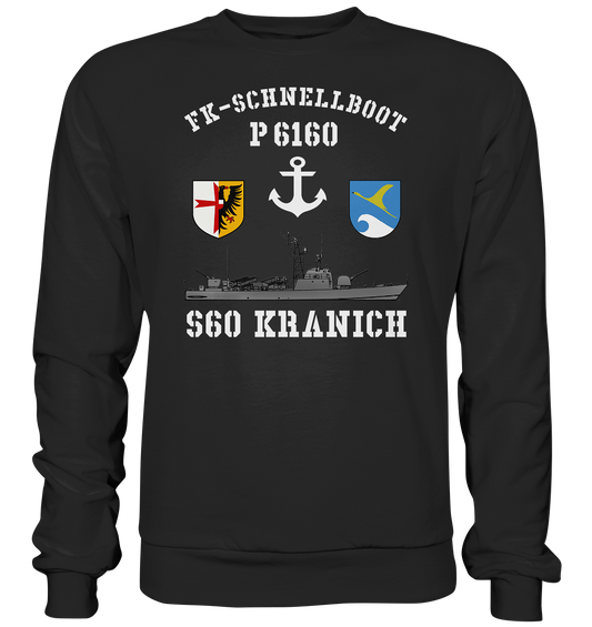 FK-Schnellboot P6160 S60 KRANICH Bofors - Premium Sweatshirt