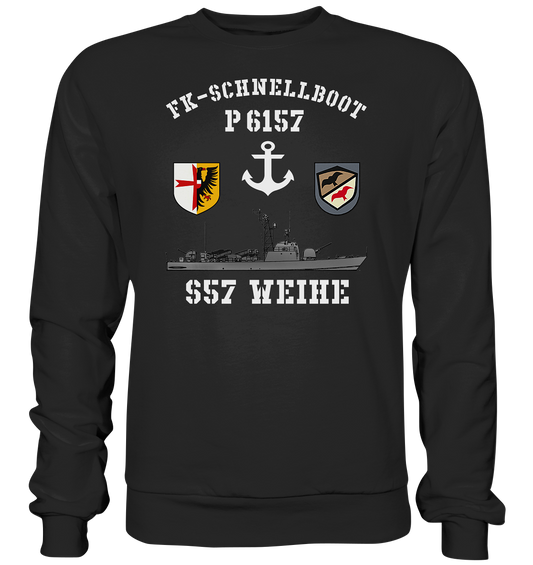 FK-Schnellboot P6157 WEIHE Anker - Premium Sweatshirt