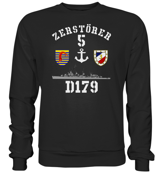D179 ZERSTÖRER 5 Anker   - Premium Sweatshirt