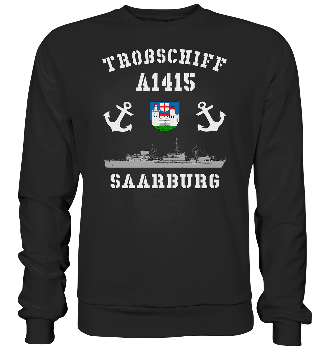 Troßschiff A1415 SAARBURG - Premium Sweatshirt