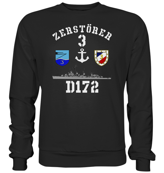 D172 ZERSTÖRER 3 Anker  - Premium Sweatshirt