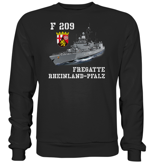 F209 Fregatte RHEINLAND-PFALZ - Premium Sweatshirt