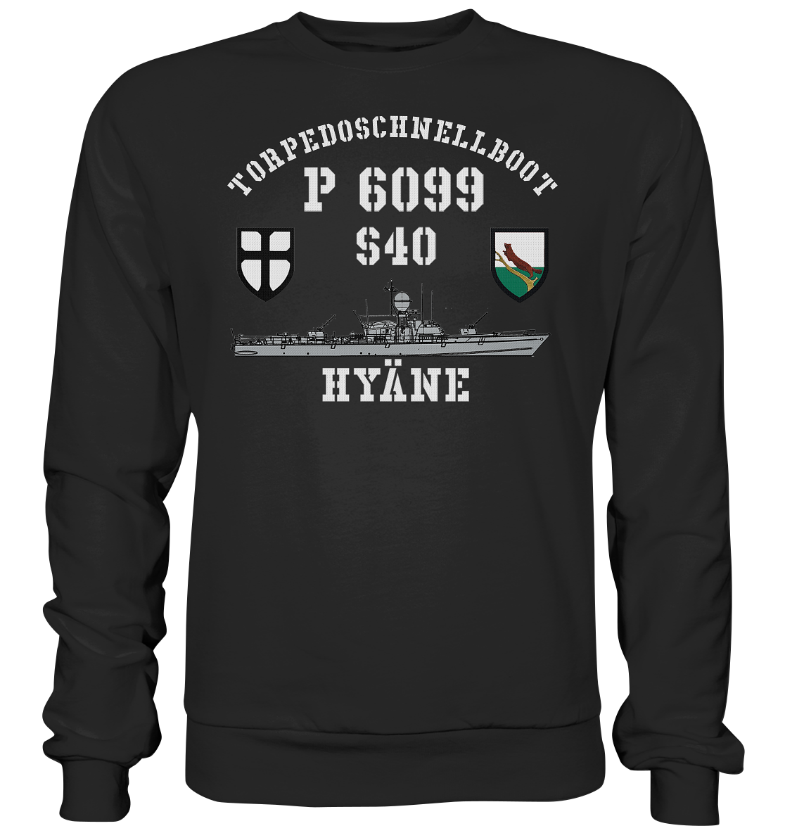 S40 HYÄNE - Premium Sweatshirt