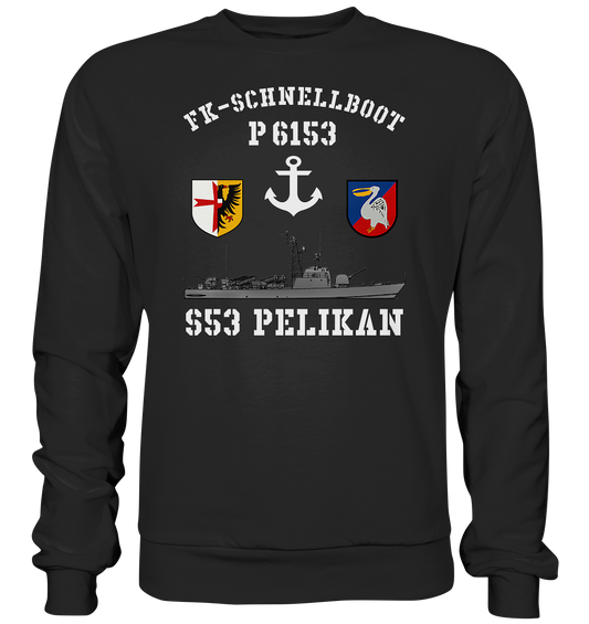 FK-Schnellboot P6153 PELIKAN Anker - Premium Sweatshirt