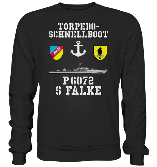 Torpedo-Schnellboot P6072 FALKE Anker - Premium Sweatshirt