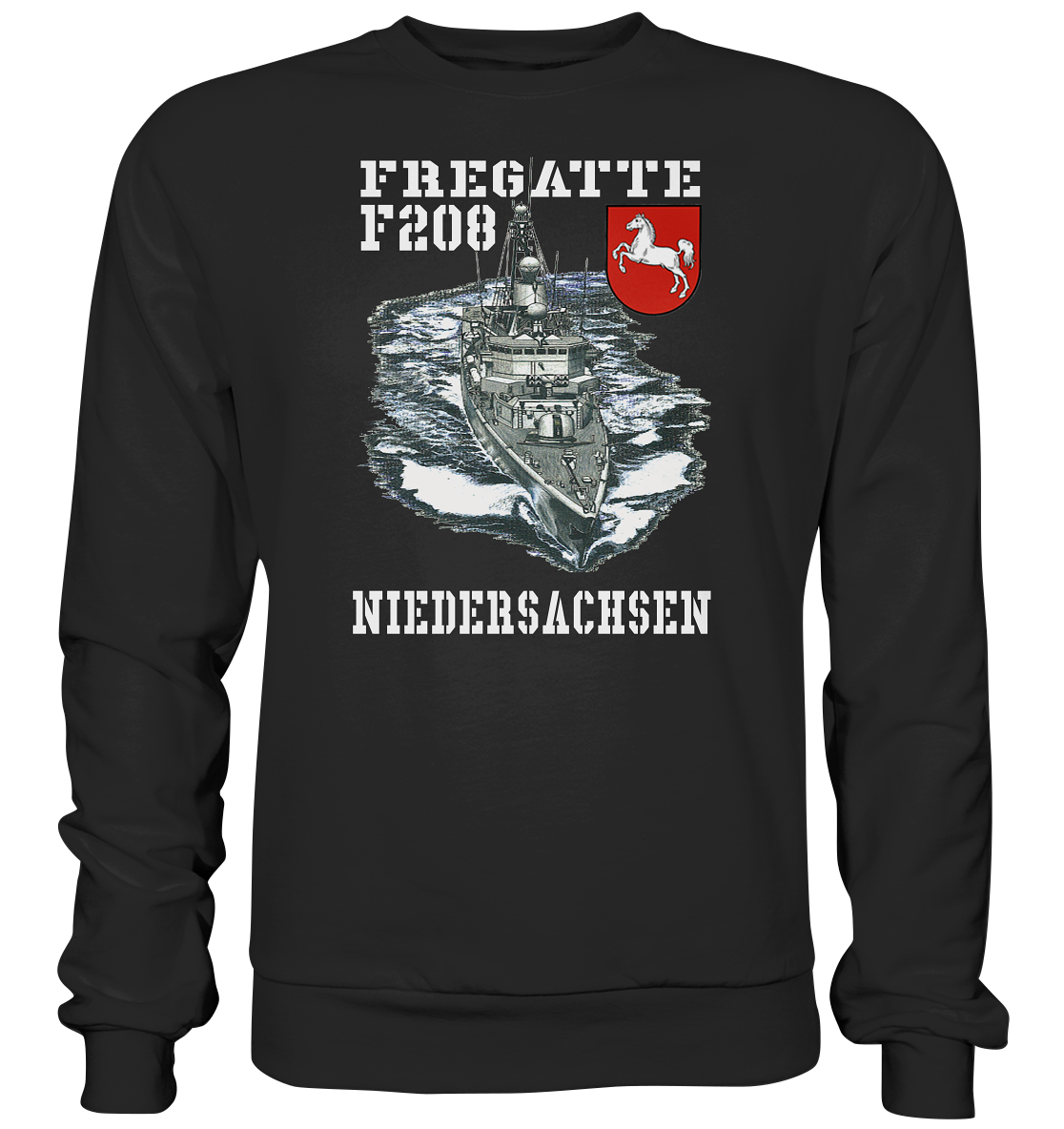 Fregatte F208 NIEDERSACHSEN - Premium Sweatshirt
