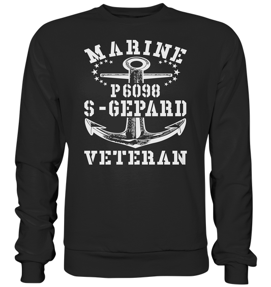 P6098 S-GEPARD Marine Veteran - Premium Sweatshirt