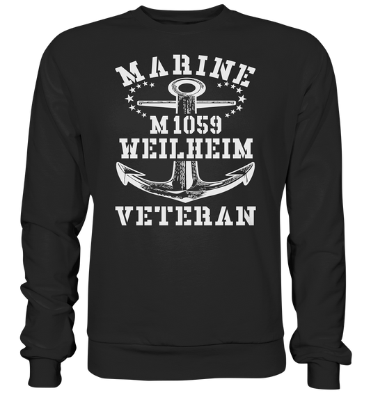 Mij.-Boot M1059 WEILHEIM Marine Veteran - Premium Sweatshirt