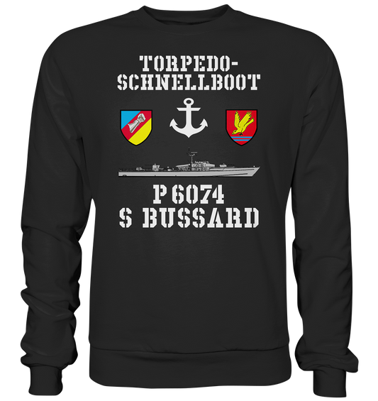 Torpedo-Schnellboot P6074 BUSSARD Anker - Premium Sweatshirt