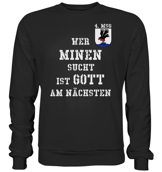 4. Minensuchgeschwader - Premium Sweatshirt
