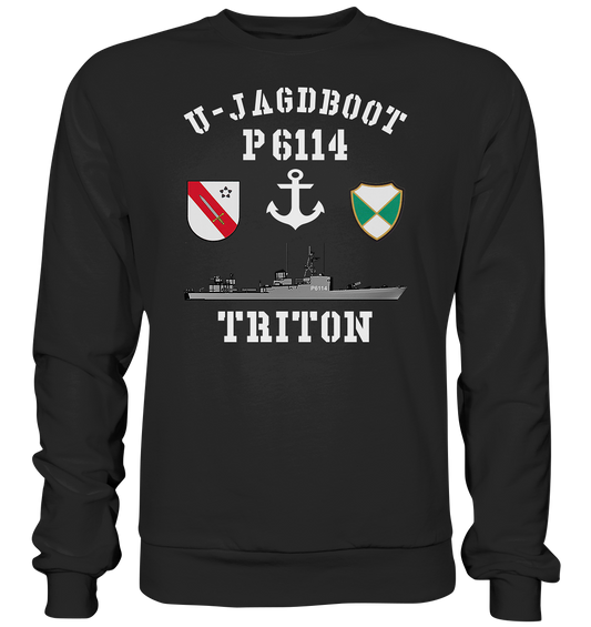 U-Jagdboot P6114 TRITON Anker - Premium Sweatshirt