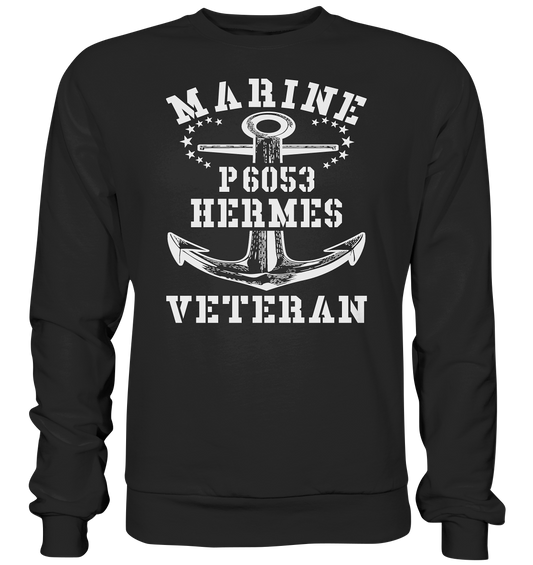 U-Jagdboot P6053 HERMES Marine Veteran - Premium Sweatshirt