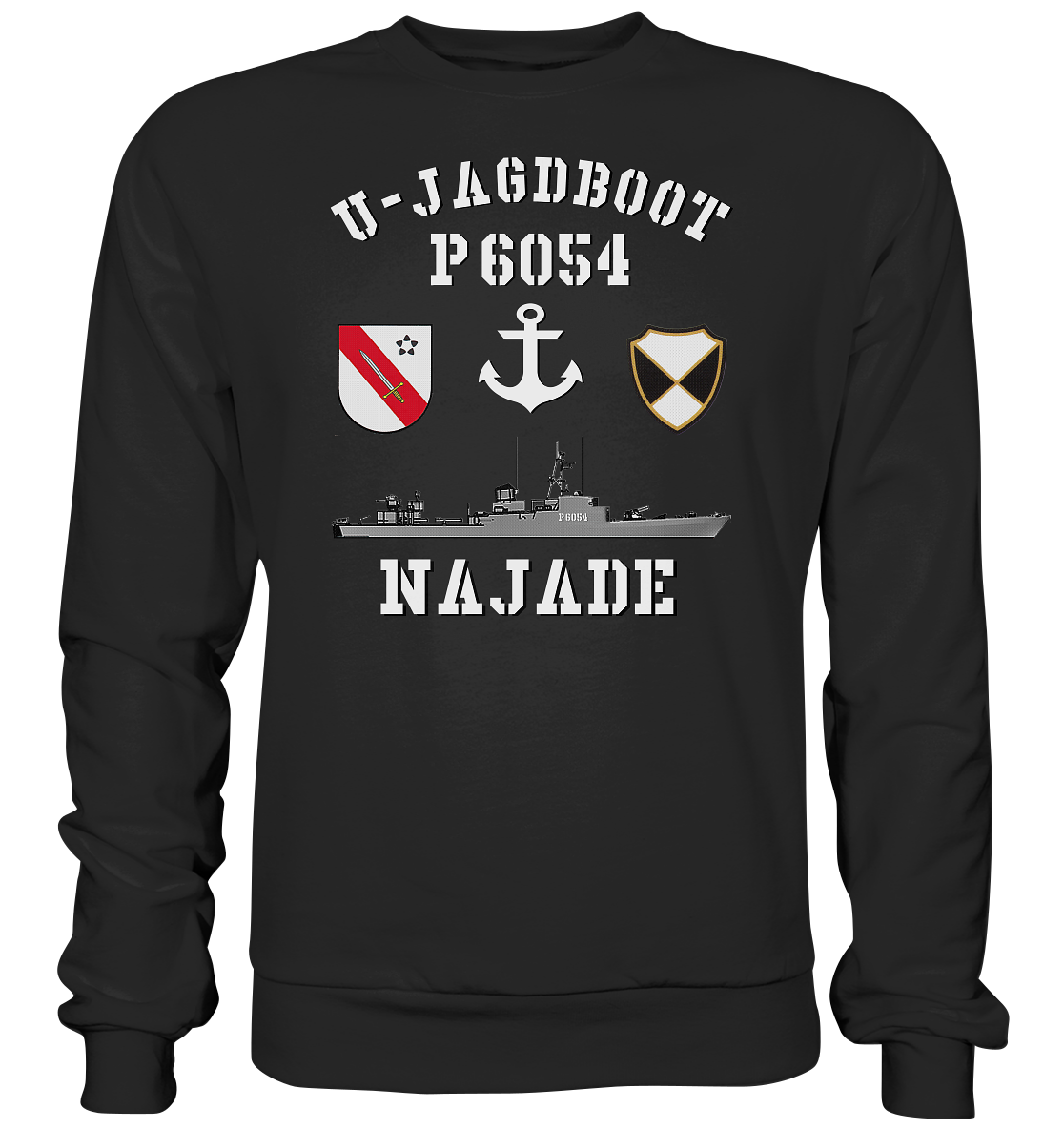 U-Jagdboot P6054 NAJADE Anker - Premium Sweatshirt