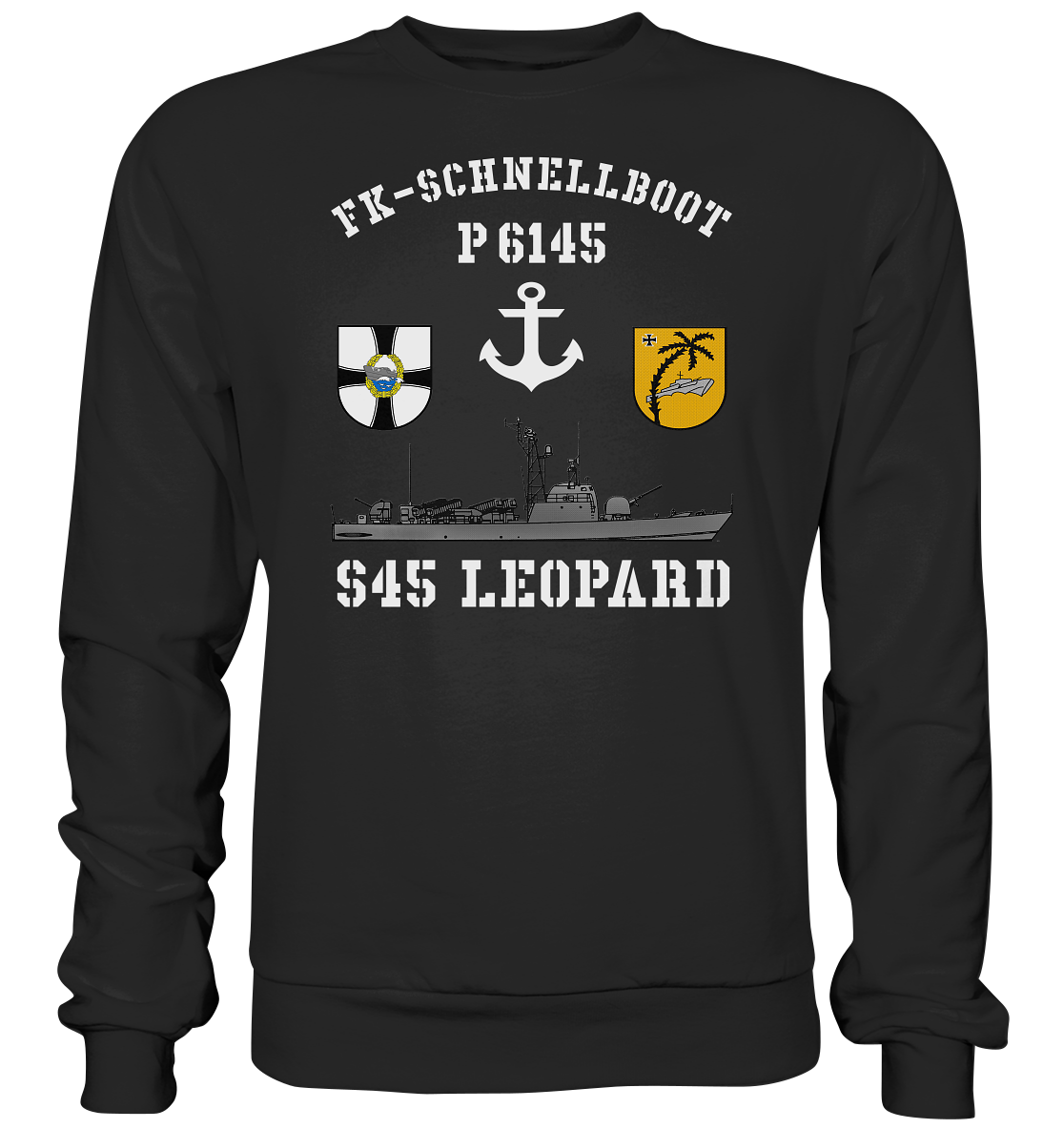 P6145 S45 LEOPARD - Premium Sweatshirt