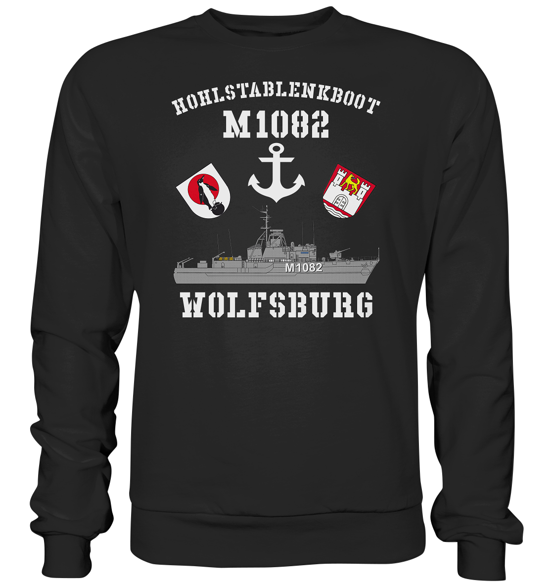 M1082 HL-Boot WOLFSBURG - Premium Sweatshirt