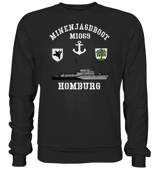 Mij.-Boot M1069 HOMBURG Anker 3.MSG - Premium Sweatshirt