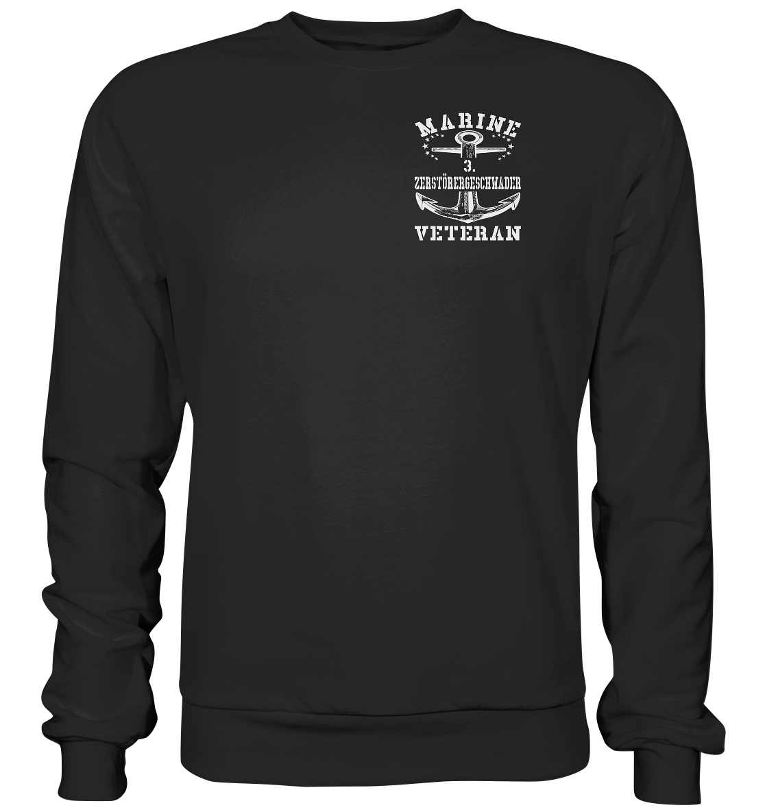 3. Zerstörergeschwader Marine Veteran - Premium Sweatshirt