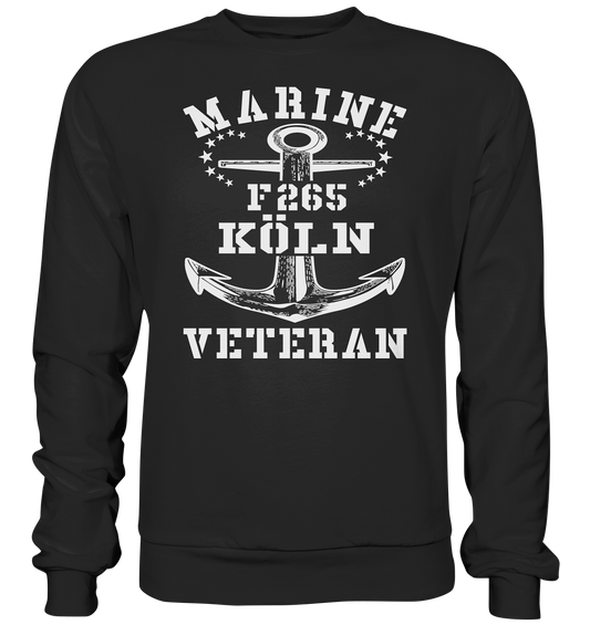 Korvette F265 KÖLN Marine Veteran - Premium Sweatshirt