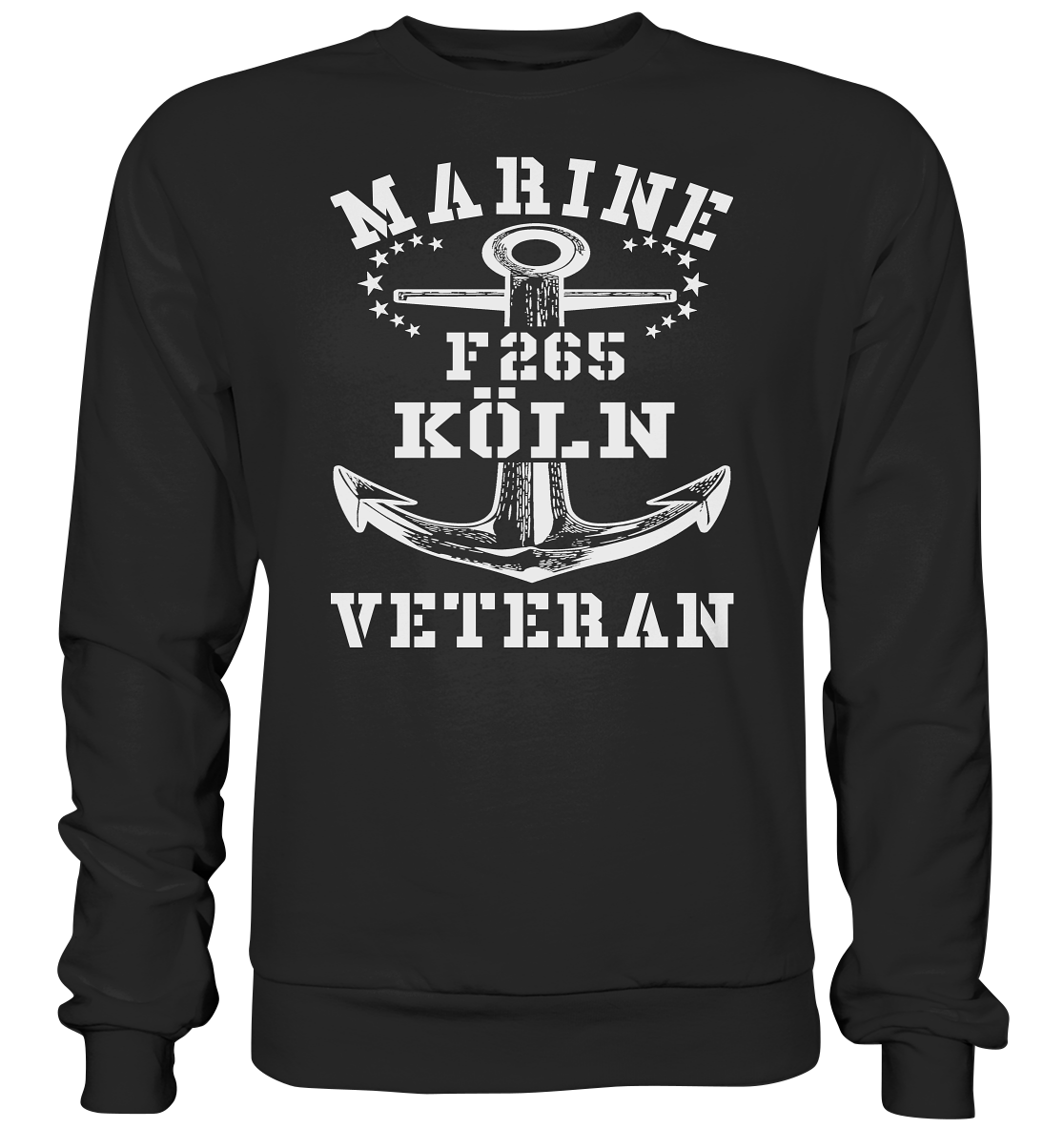 Korvette F265 KÖLN Marine Veteran - Premium Sweatshirt