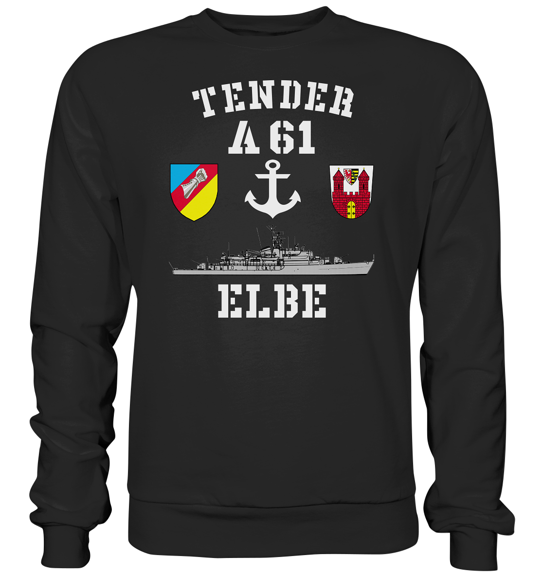 Tender A61 ELBE 2.SG ANKER - Premium Sweatshirt