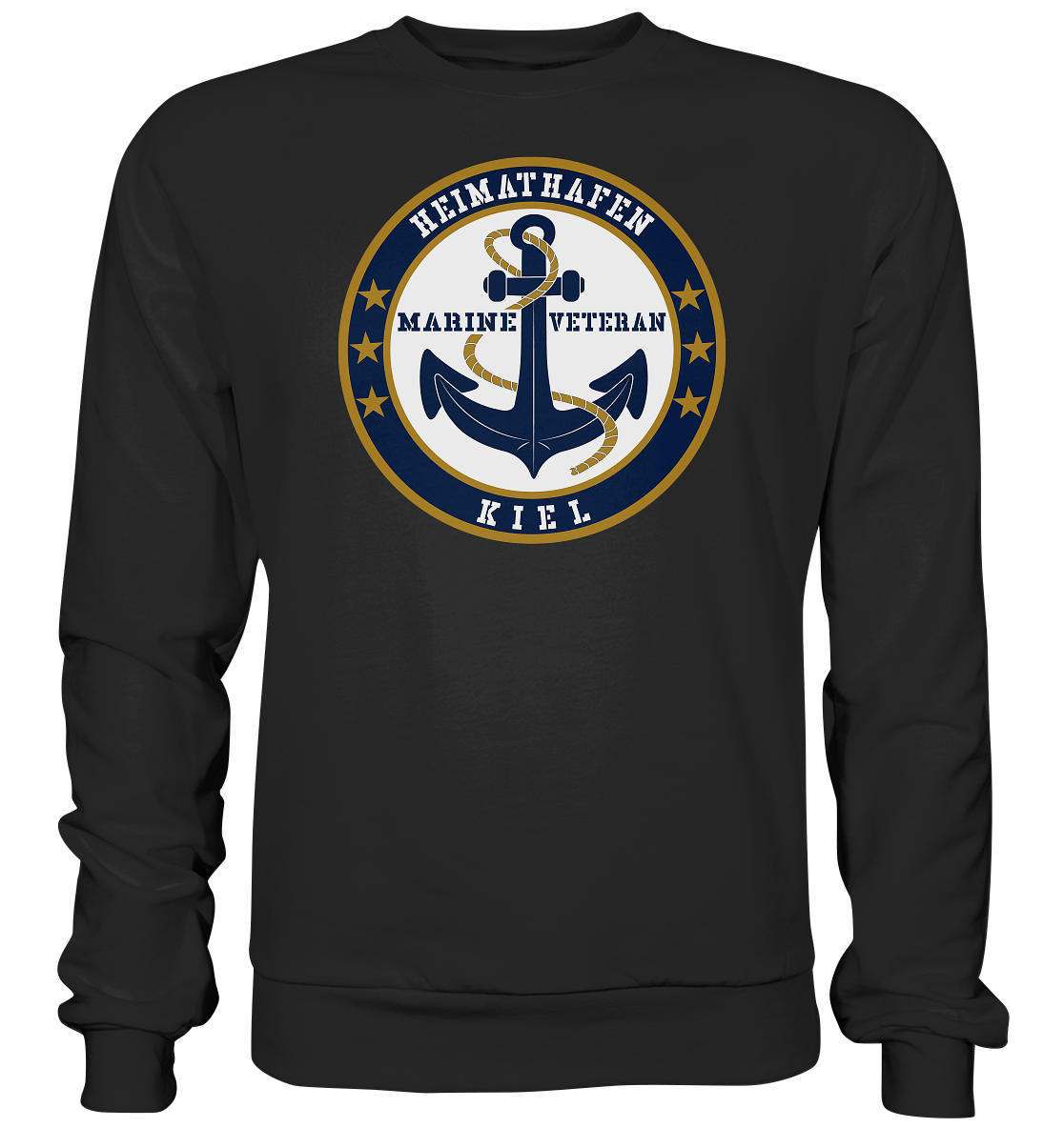Marine Veteran Heimathafen KIEL - Premium Sweatshirt