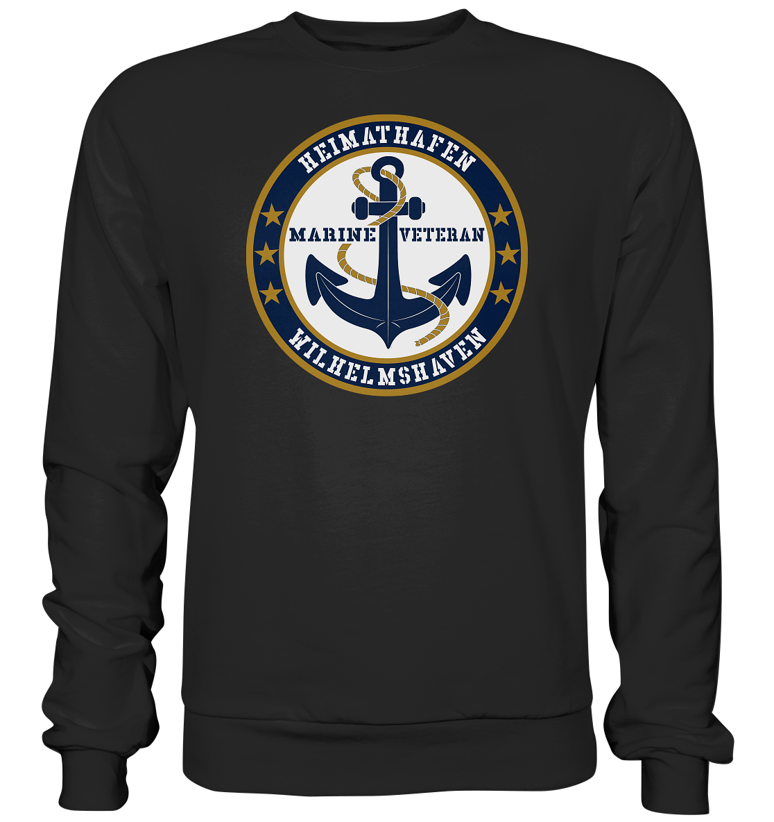 Marine Veteran Heimathafen WILHELMSHAVEN - Premium Sweatshirt