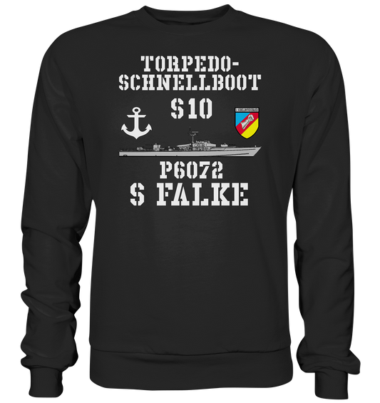 Torpedo-Schnellboot S10 P6072 FALKE Anker - Premium Sweatshirt