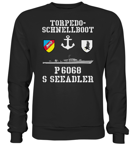 Torpedo-Schnellboot P6068 SEEADLER Anker - Premium Sweatshirt