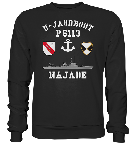 U-Jagdboot P6113 NAJADE Anker - Premium Sweatshirt