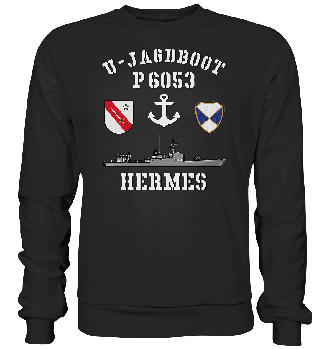 U-Jagdboot P6053 HERMES Anker - Premium Sweatshirt