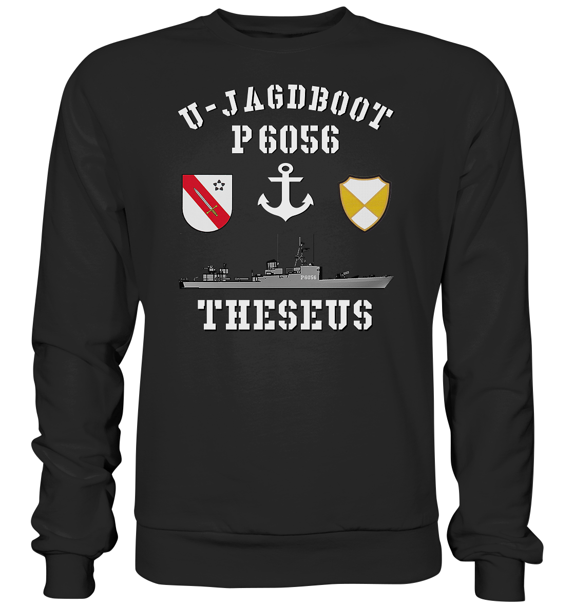 U-Jagdboot P6056 THESEUS Anker - Premium Sweatshirt