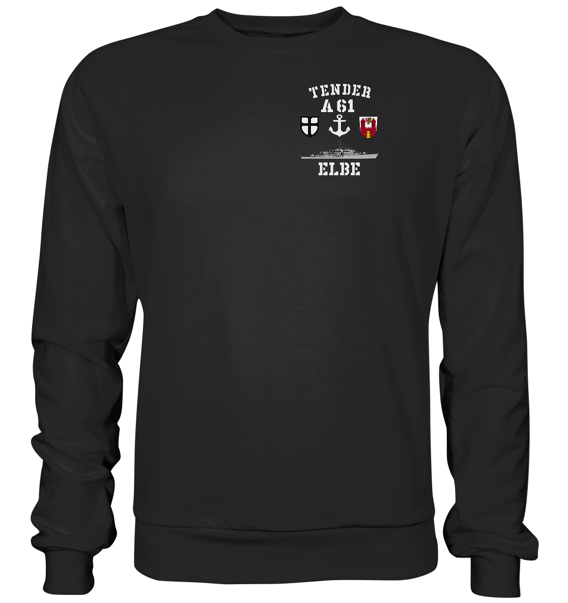 Tender A61 ELBE 7. SG Anker - Premium Sweatshirt