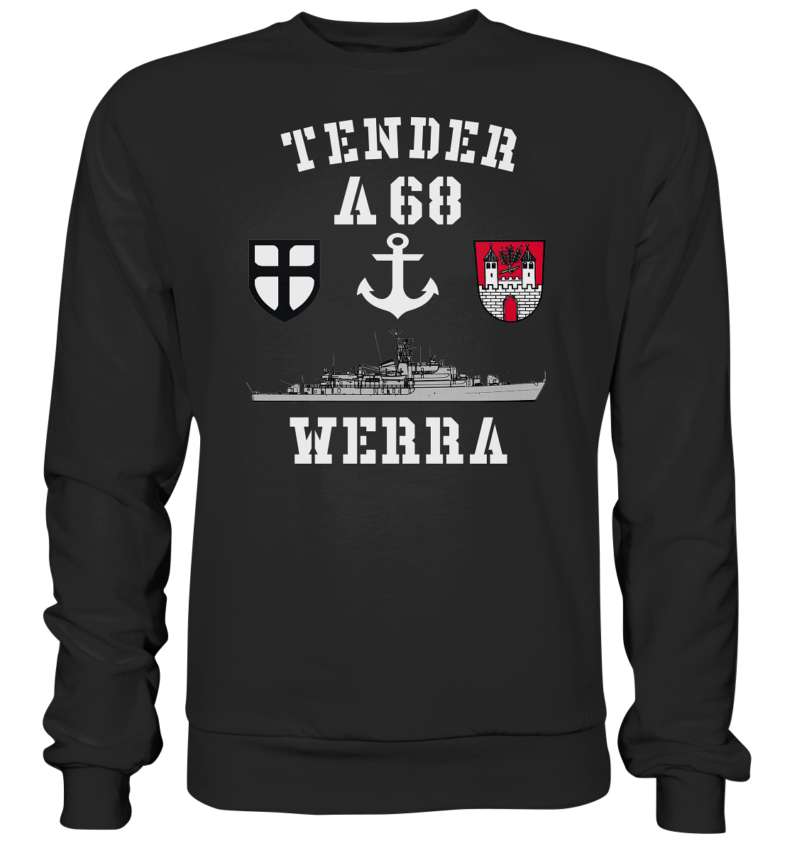 Tender A68 WERRA 7.SG Anker - Premium Sweatshirt