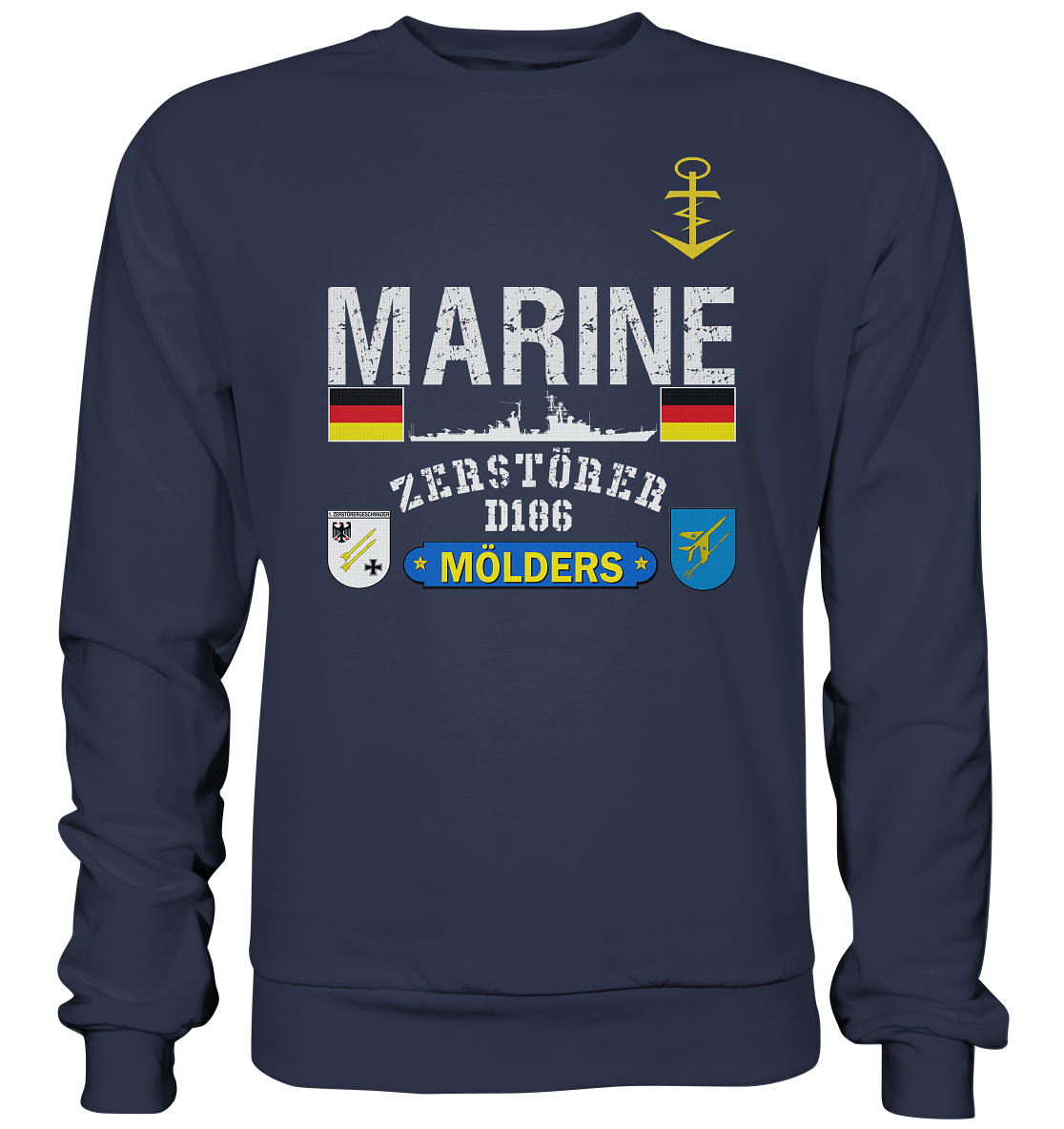 Marine D186 MÖLDERS 20er ATN - Premium Sweatshirt