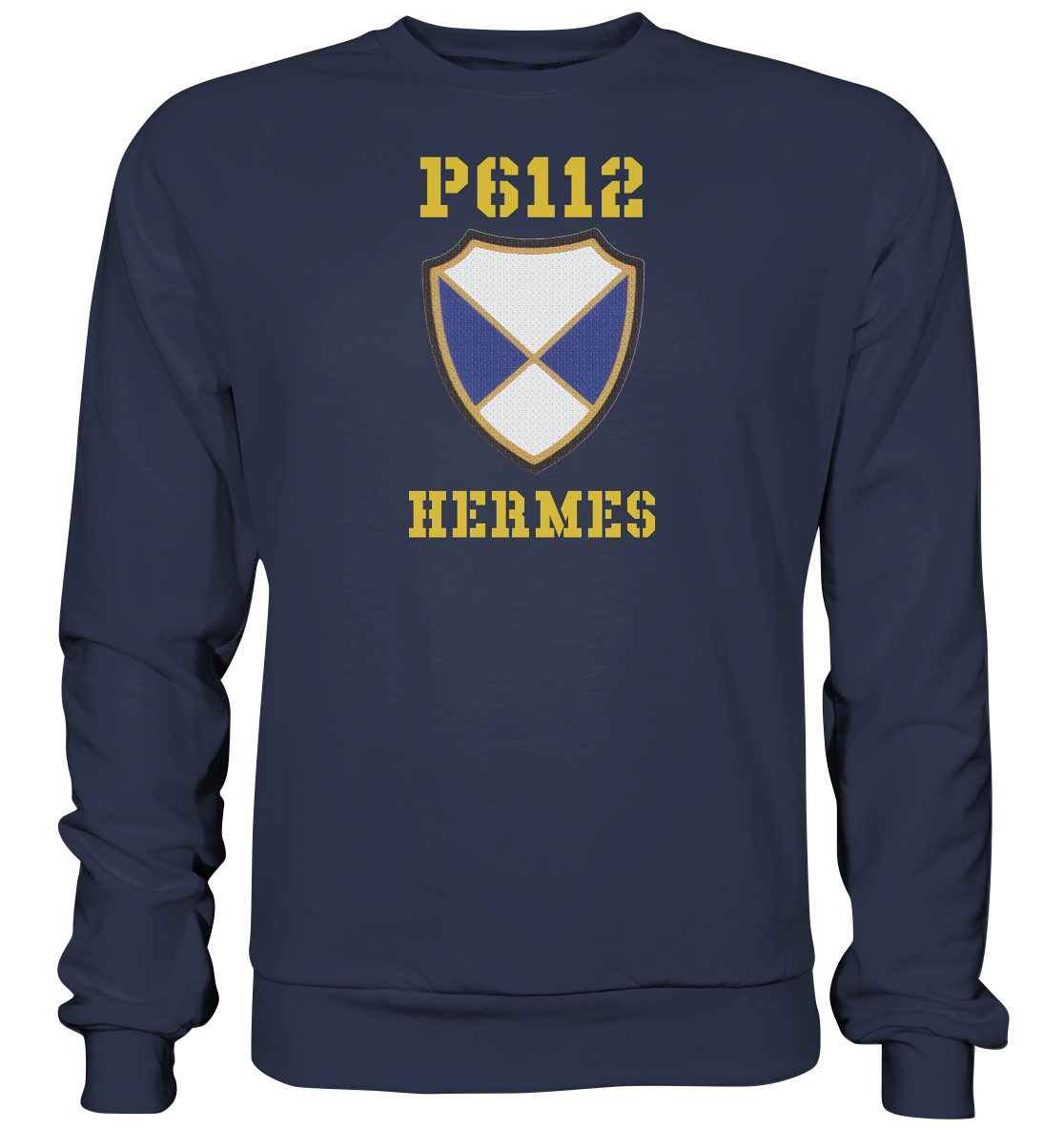 P6112 HERMES Wappen - Premium Sweatshirt