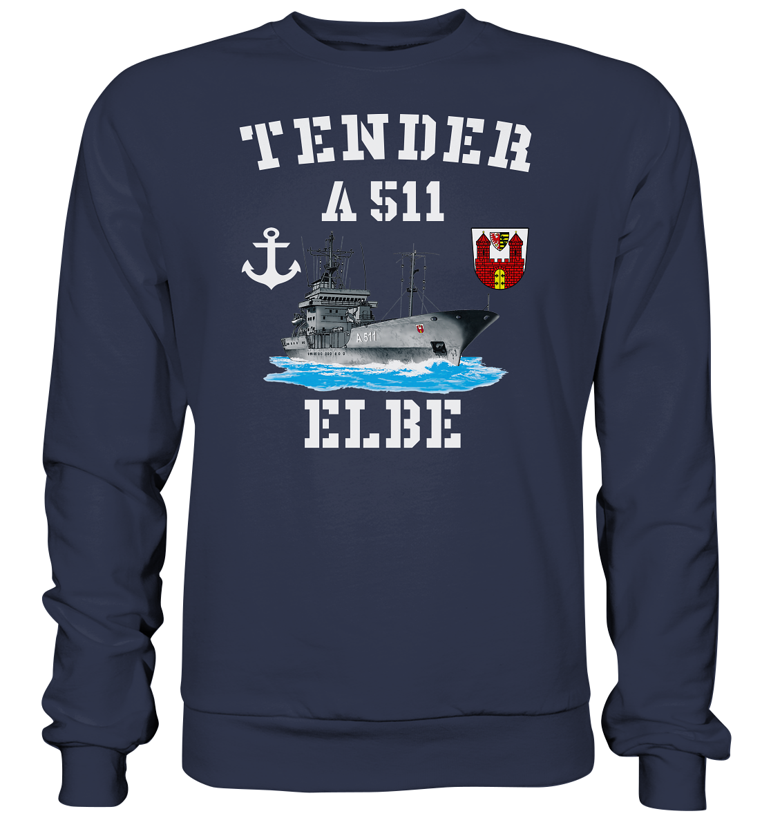 Tender A511 ELBE Anker - Premium Sweatshirt