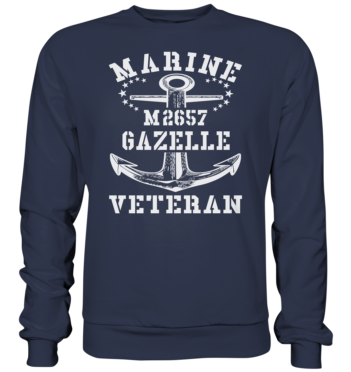 BiMi M2657 GAZELLE Marine Veteran - Premium Sweatshirt