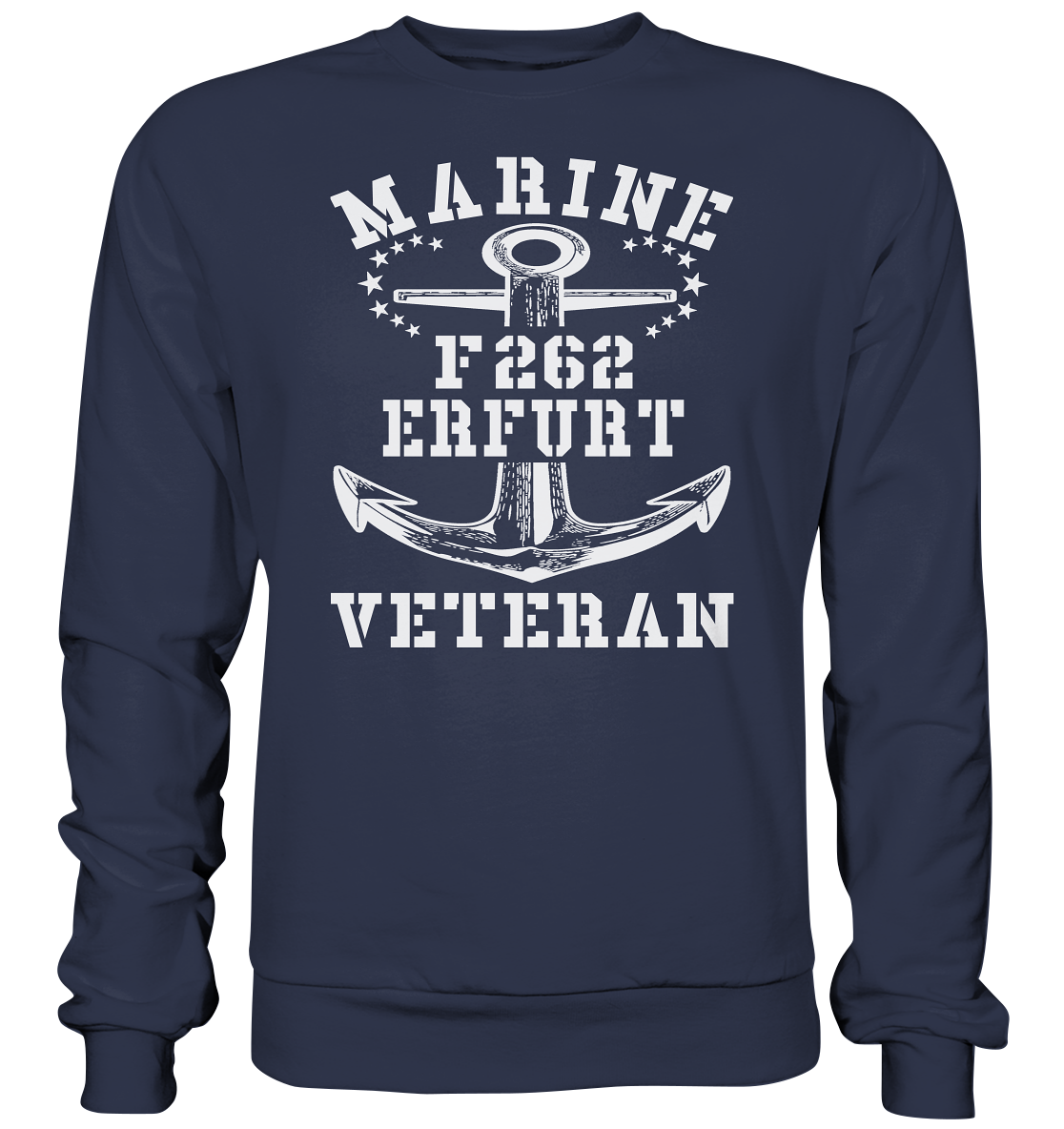 Korvette F262 ERFURT Marine Veteran - Premium Sweatshirt