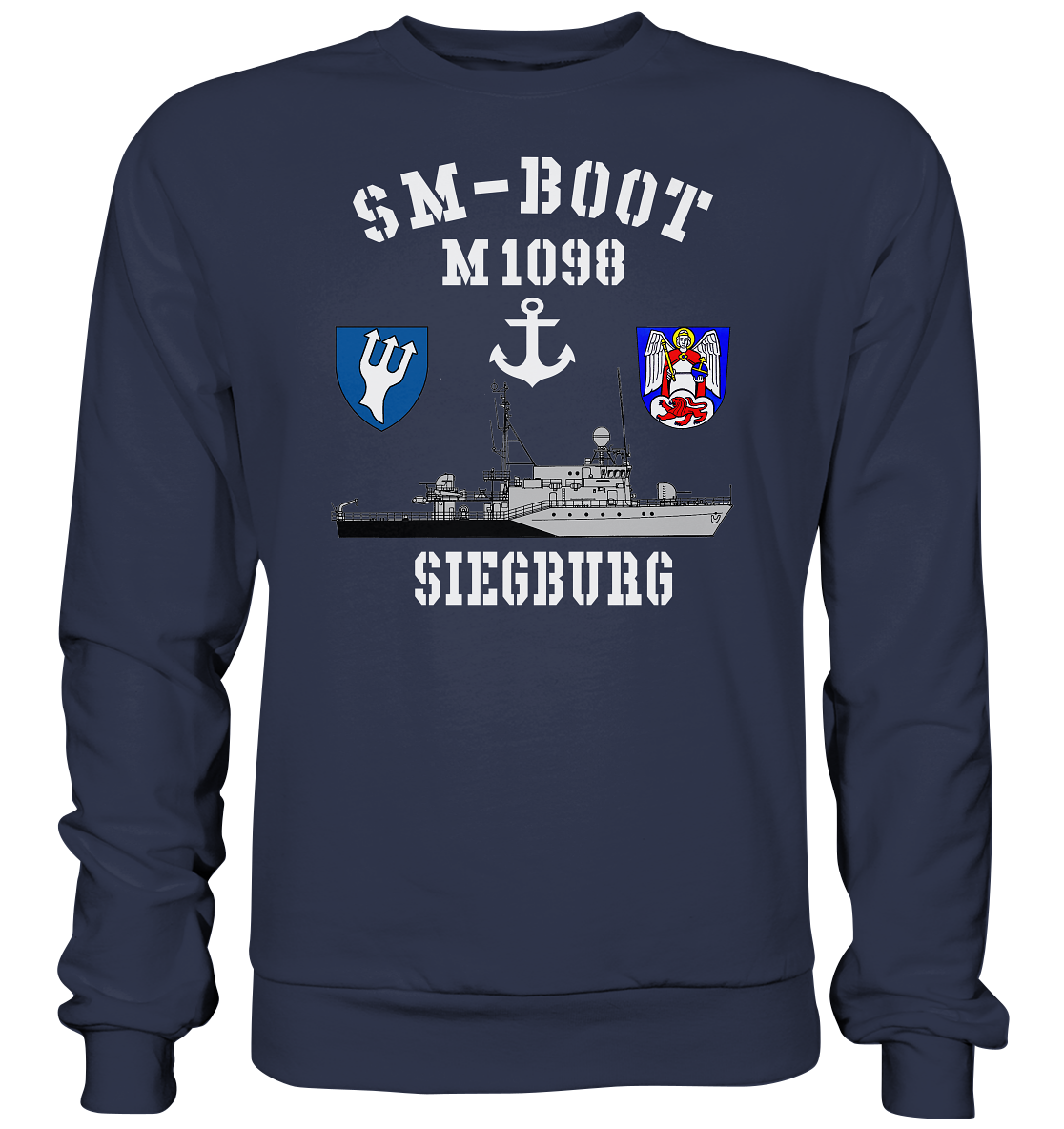 SM-Boot M1098 SIEGBURG Anker - Premium Sweatshirt